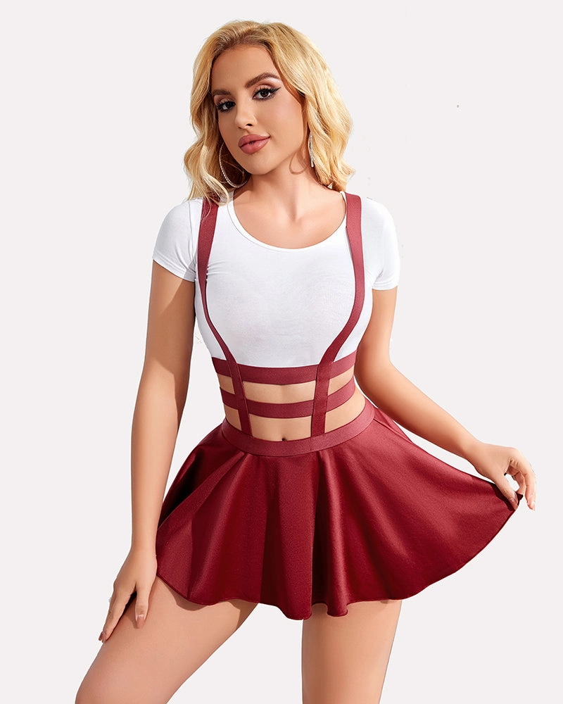 A-Line Pleated Skirt