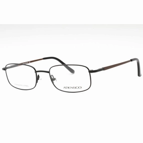 Adensco Men's Eyeglasses - Black Bronze Rectangular Full Rim Frame | Ashton 0DF3 00