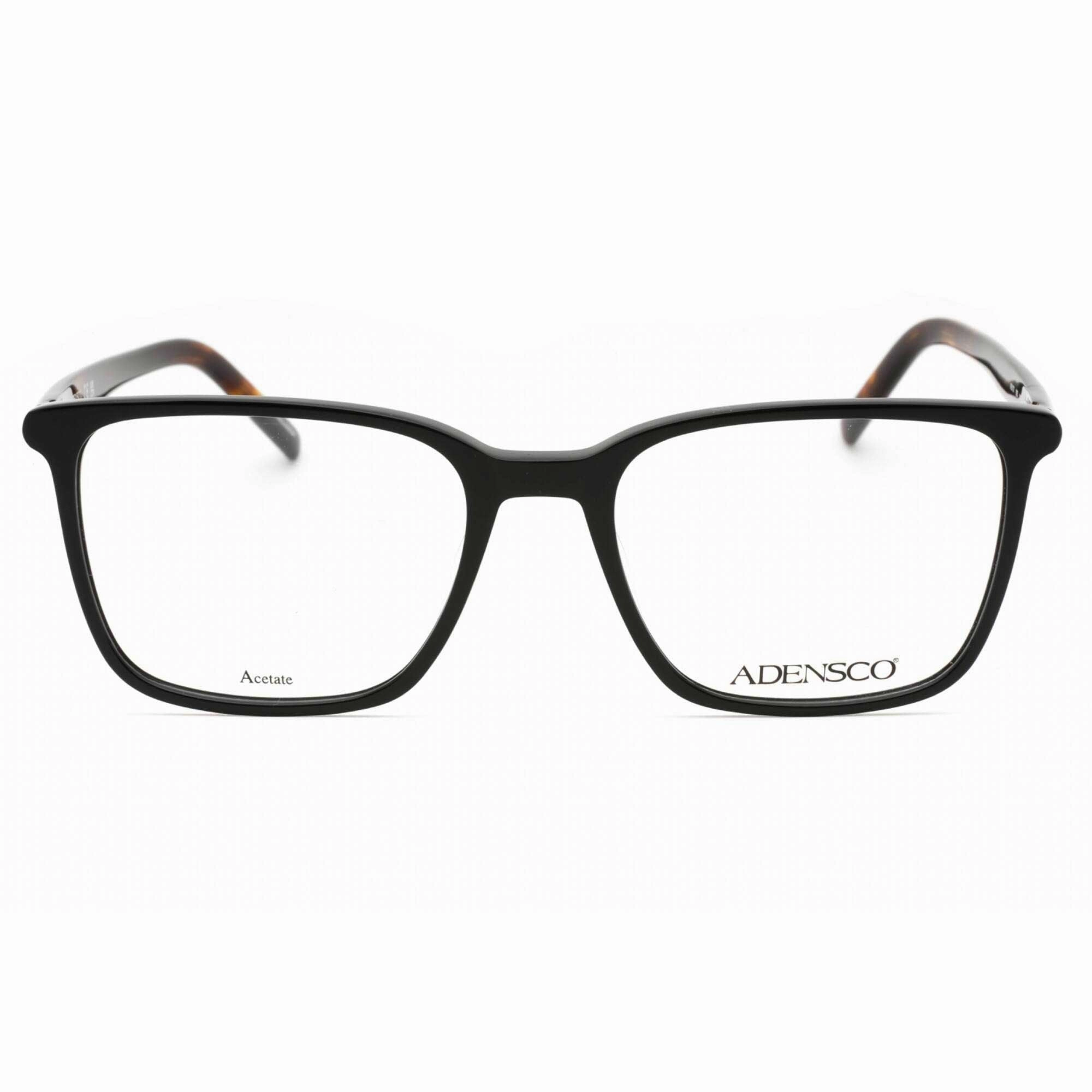 Adensco Men's Eyeglasses - Black Rectangular Frame Clear Demo Lens | AD 137 0807 00
