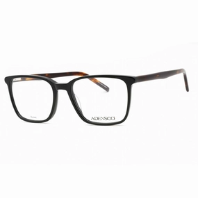 Adensco Men's Eyeglasses - Black Rectangular Frame Clear Demo Lens | AD 137 0807 00