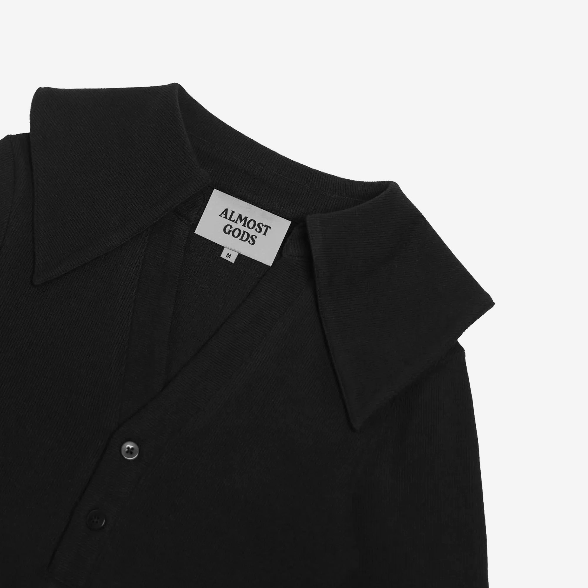 ALMOST GODS | MERIDIAN KNIT TOP { BLACK