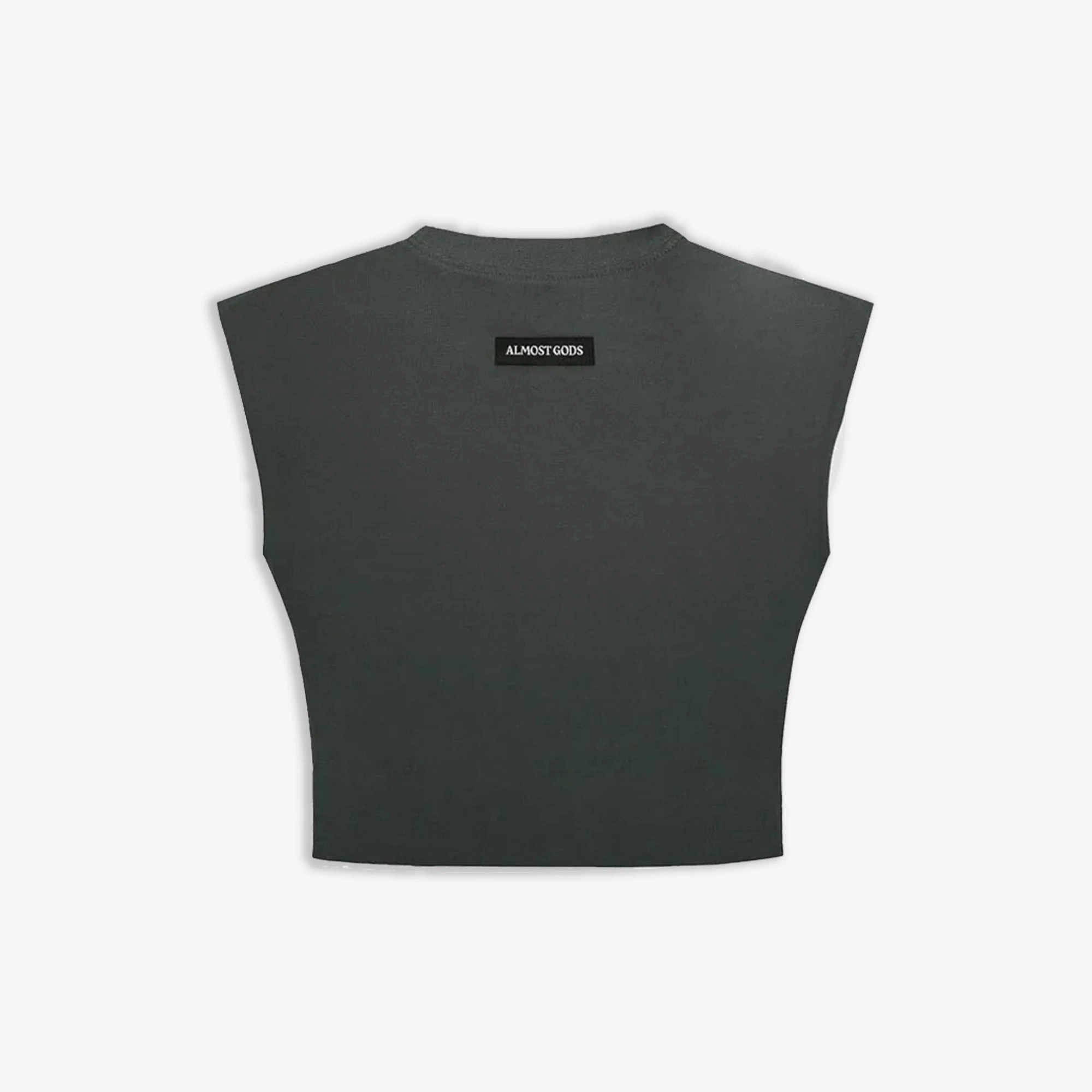 ALMOST GODS | THE FOUR CONTINENTS CROPPED TEE { MULTI