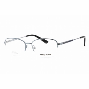 Anne Klein Men's Eyeglasses - Slate Rectangular Stainless Steel Frame | AK5081 023