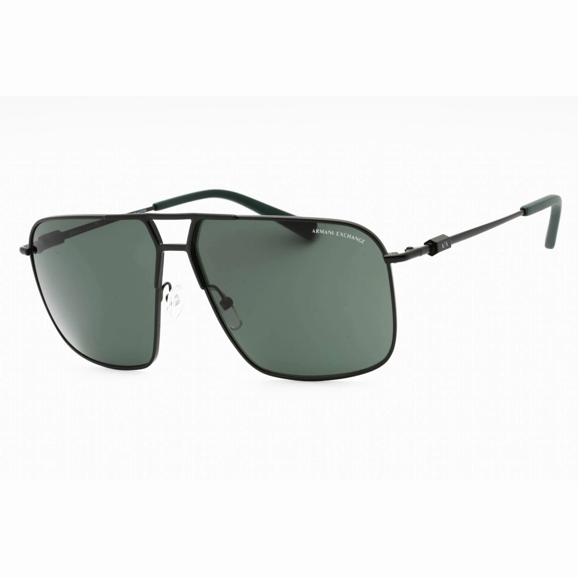 Armani Exchange Men's Eyeglasses - Green Metal Aviator Frame | 0AX2050S 603571