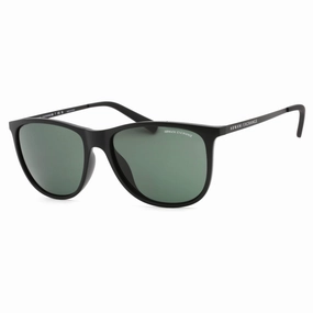Armani Exchange Men's Sunglasses - Matte Black Square Shape Frame | AX4047SF 807871