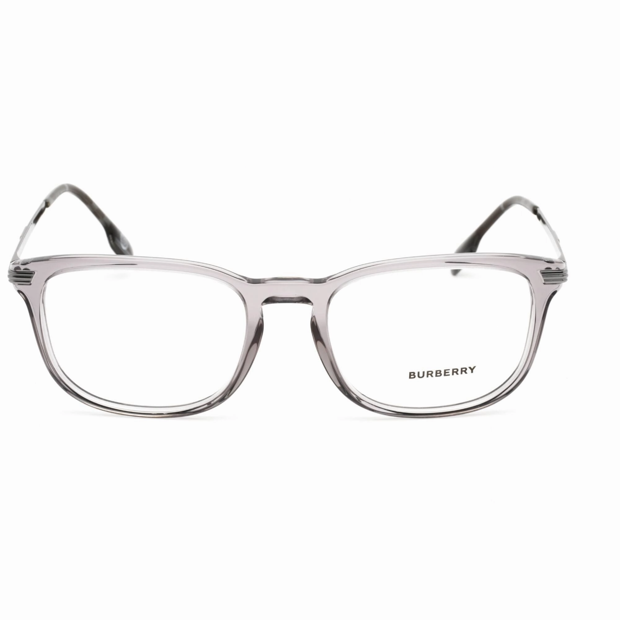 Burberry Men's Eyeglasses - Clear Lens Grey Plastic Rectangular Frame | 0BE2369 4021