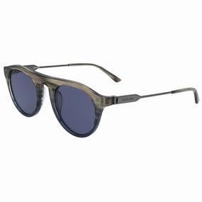 Calvin Klein Men's Sunglasses - Taupe Blue Horn Grad Frame | CALVIN KLEIN CK20701S 275