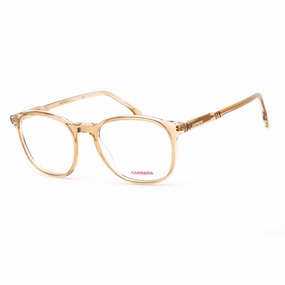Carrera Men's Eyeglasses - Beige Crystal Plastic Square Frame | CARRERA 1131 0SD9 00