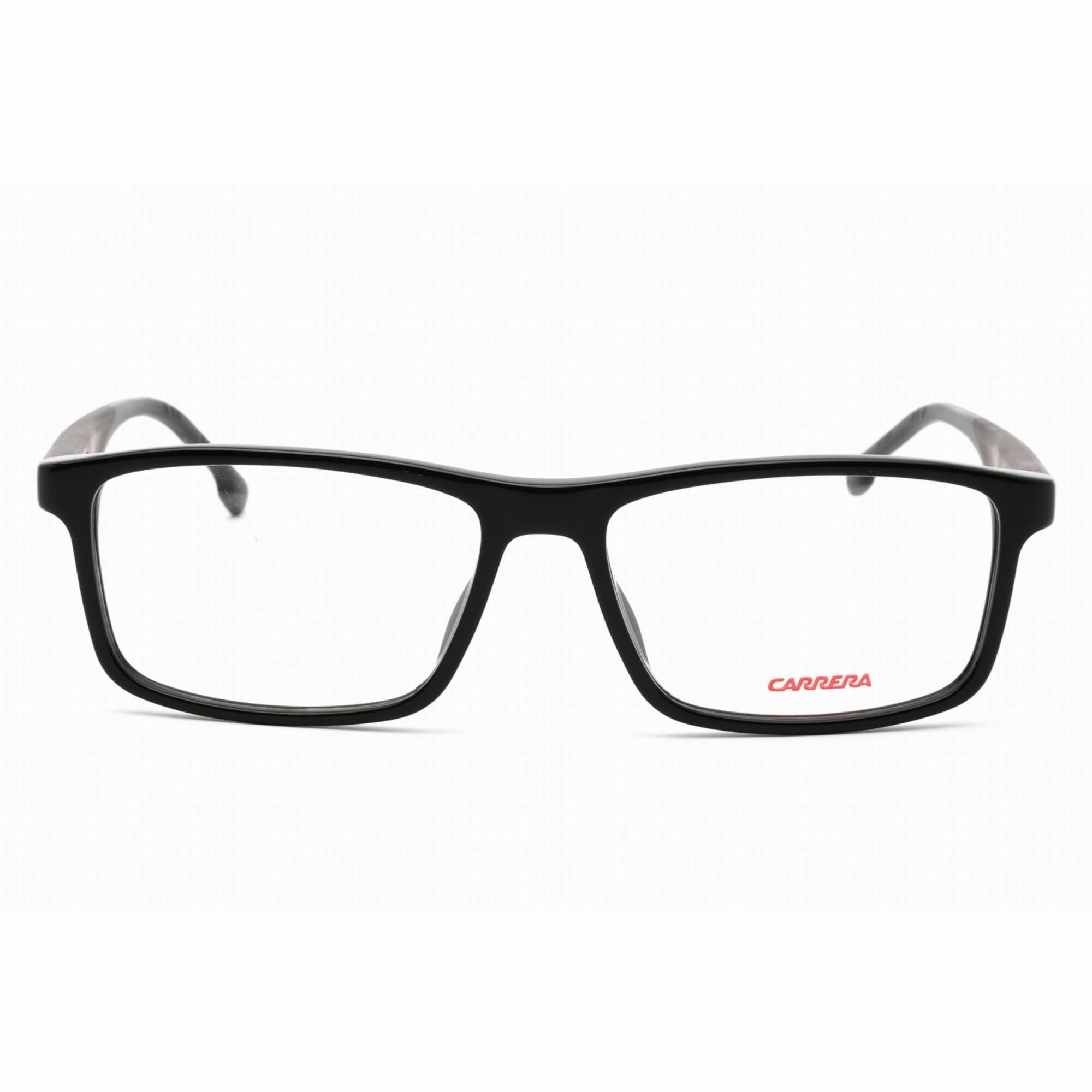 Carrera Men's Eyeglasses - Black Rectangular Frame Clear Lens | CARRERA 8865 0807 00