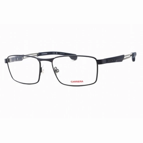 Carrera Men's Eyeglasses - Blue Grey Metal Rectangular Frame | CARRERA 4409 0XW0 00