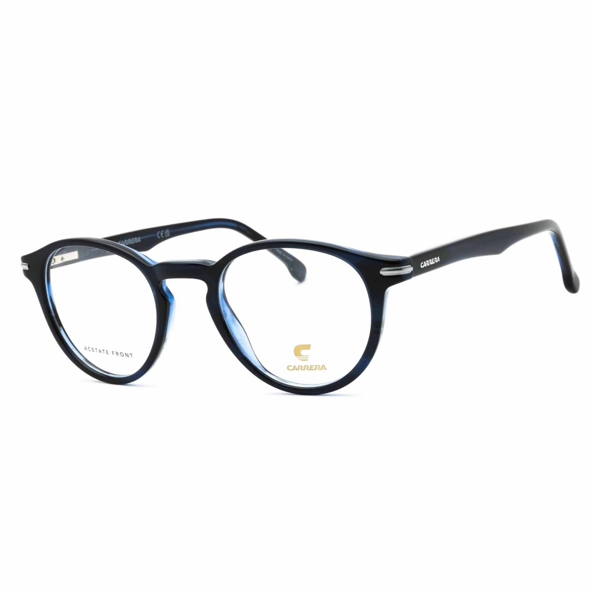 Carrera Men's Eyeglasses - Blue Horn Plastic Full Rim Oval Frame | CARRERA 310 038I 00