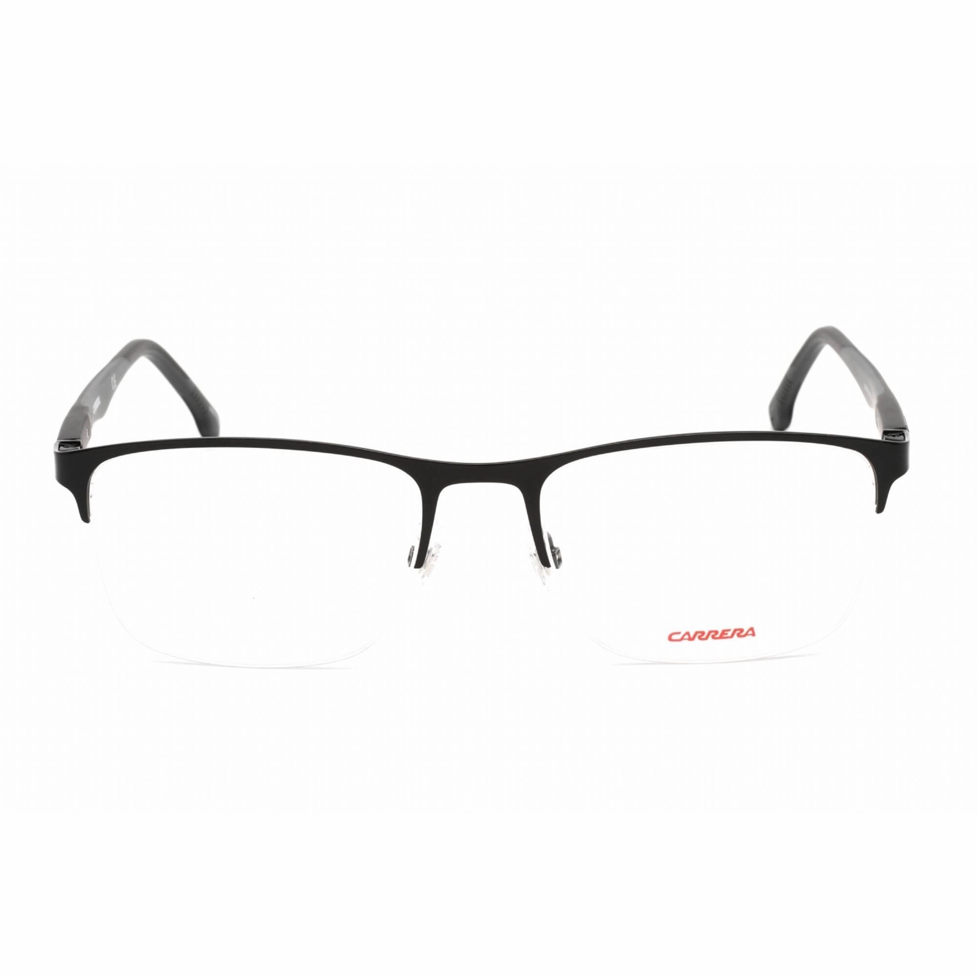 Carrera Men's Eyeglasses - Clear Lens Black Metal Rectangular Frame | CA 8861 0807 00