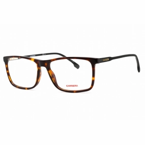 Carrera Men's Eyeglasses - Full Rim Havana Plastic Rectangular | CARRERA 225 0086 00