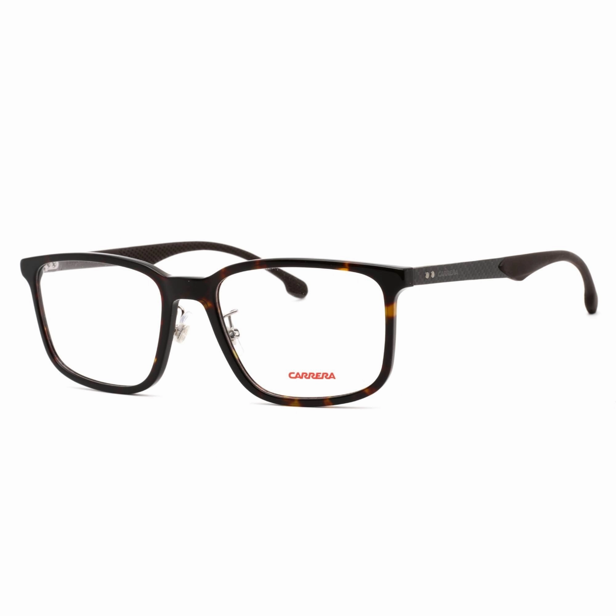 Carrera Men's Eyeglasses - Havana Plastic Rectangular Frame | Carrera 8840/G 0086 00