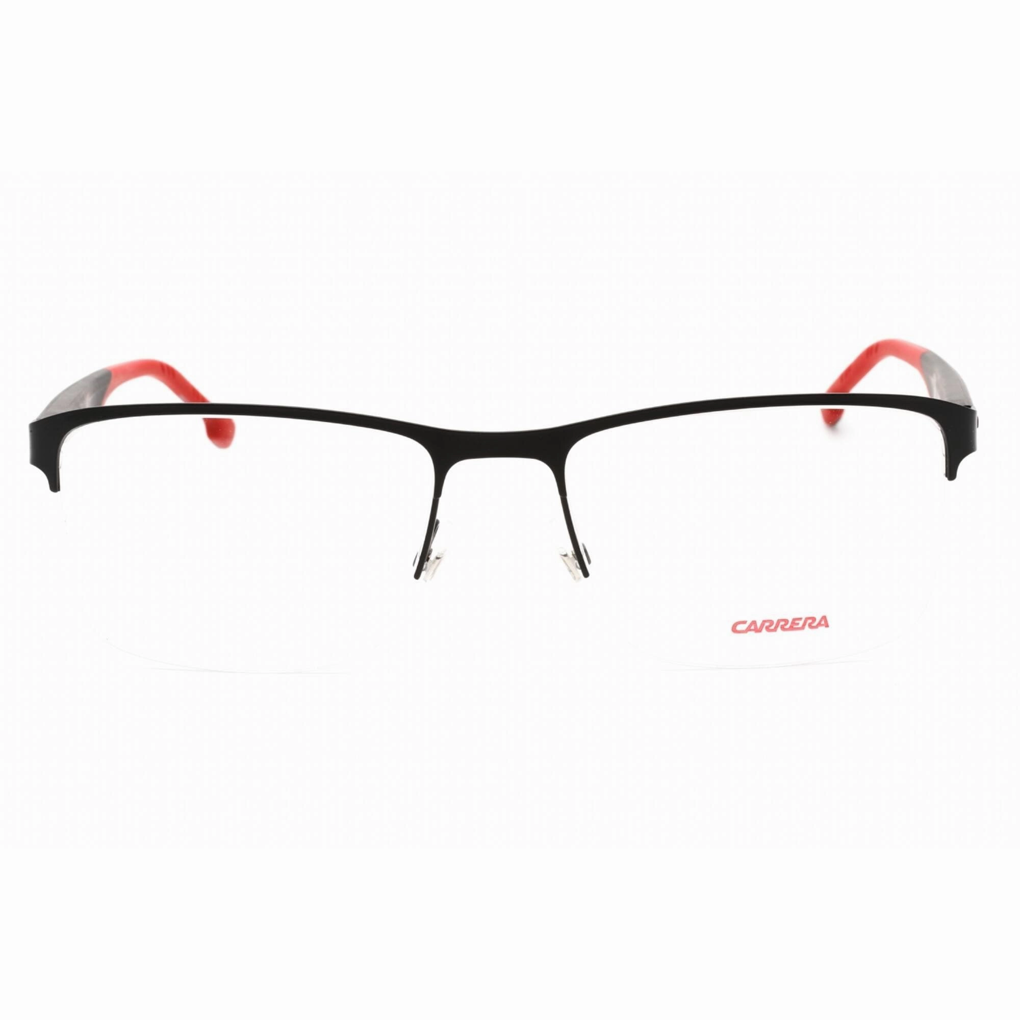 Carrera Men's Eyeglasses - Matte Black Half Rim Rectangular | CARRERA 8870 0003 00
