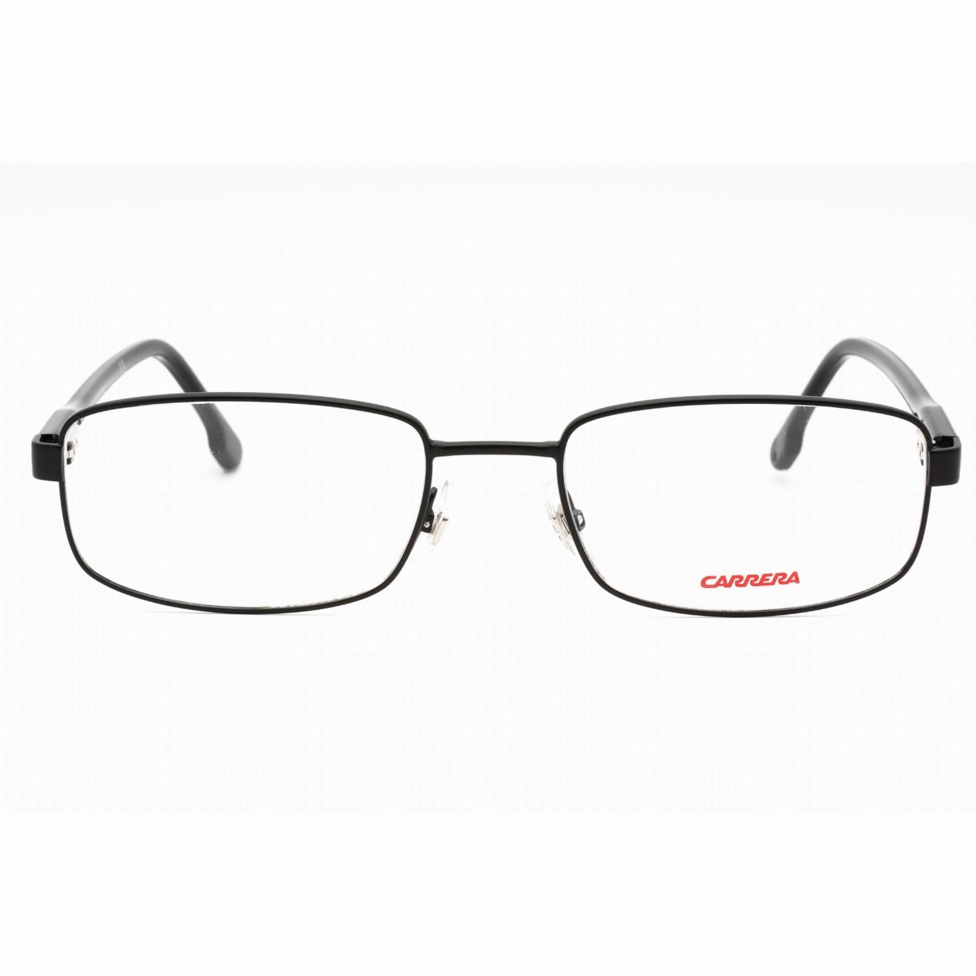 Carrera Men's Eyeglasses - Matte Black Metal Rectangular Frame | CARRERA 264 0003 00