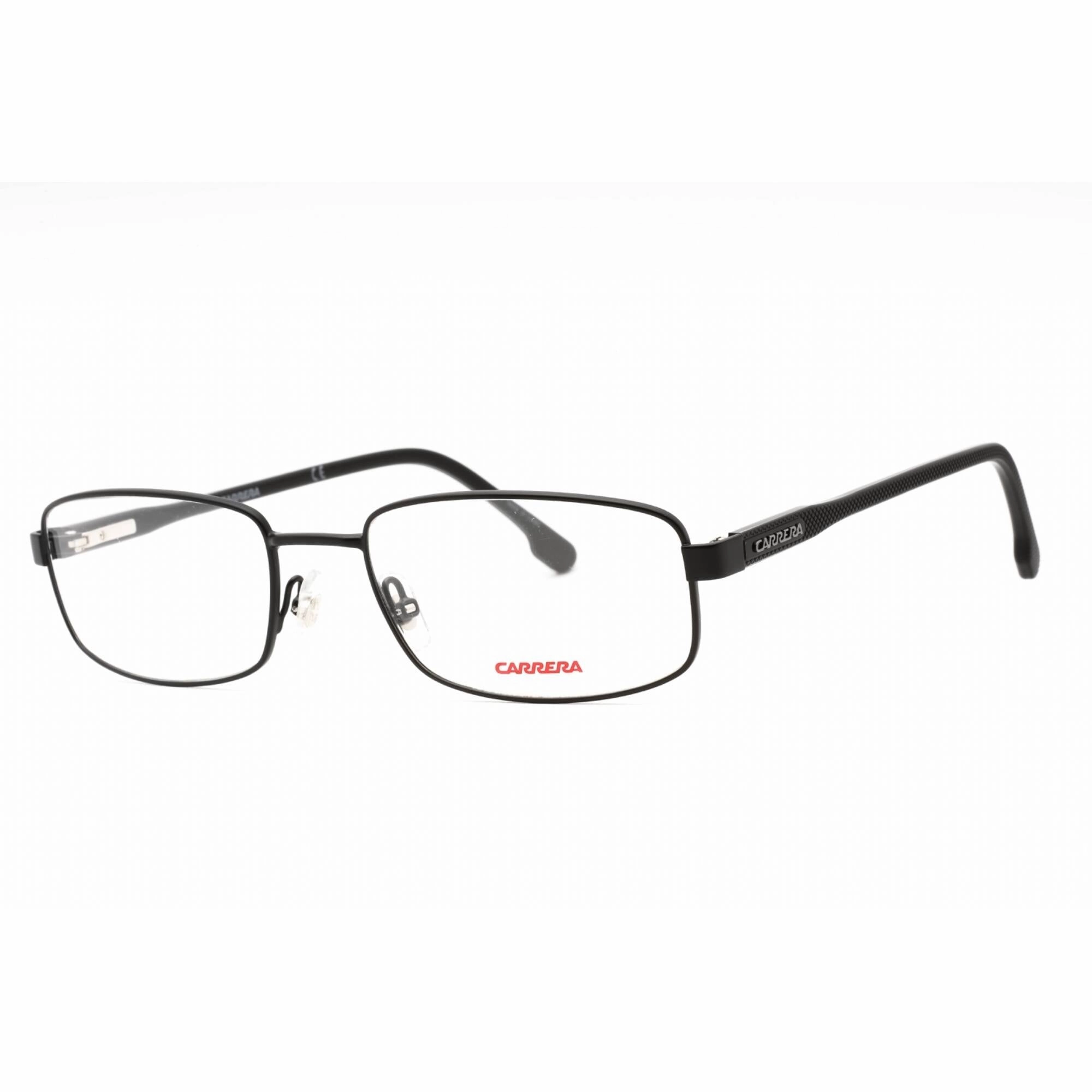Carrera Men's Eyeglasses - Matte Black Metal Rectangular Frame | CARRERA 264 0003 00