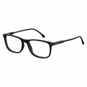 Carrera Men's Eyeglasses - Matte Black Plastic Full Rim Rectangular Frame | 202/N 0003