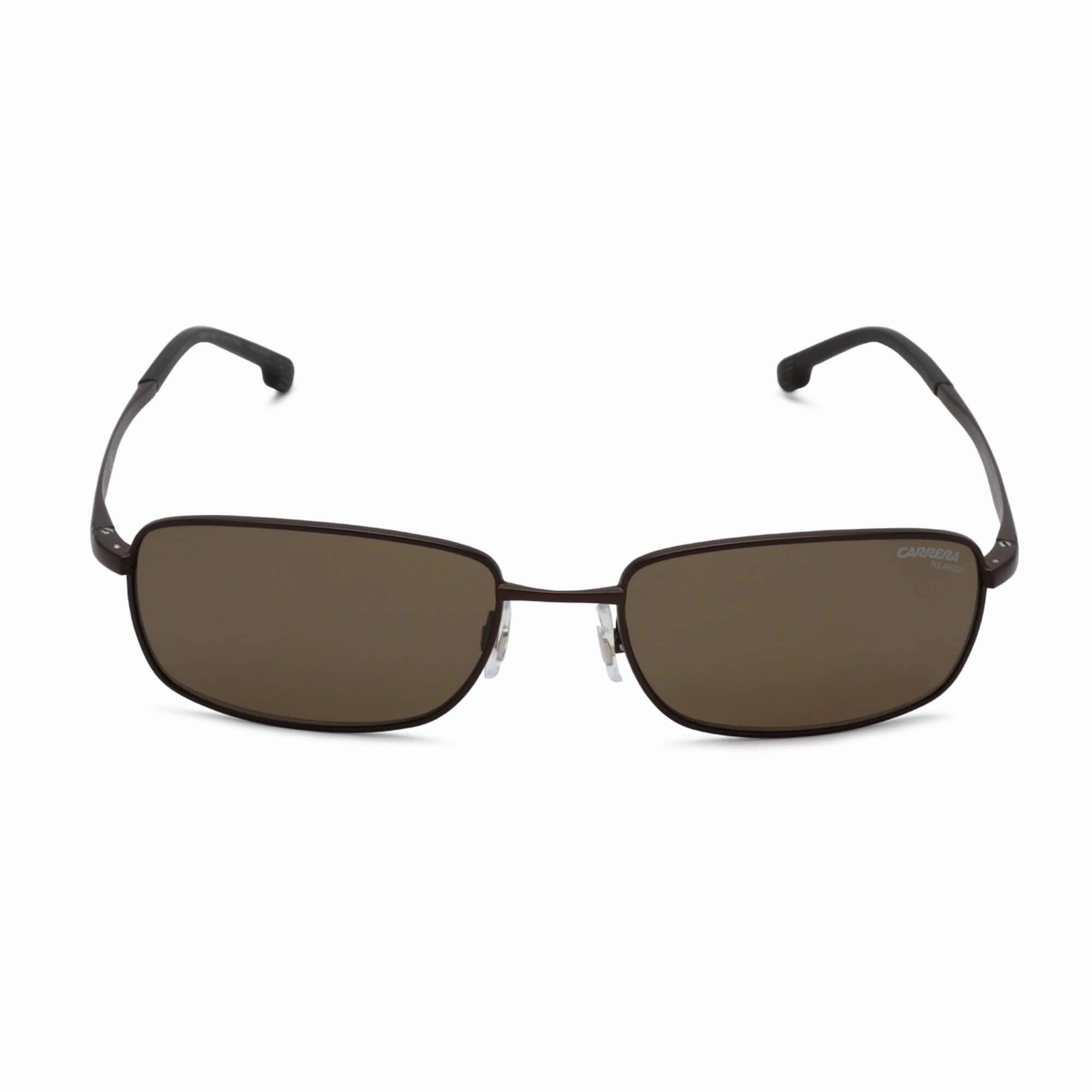 Carrera Men's Sunglasses - Brown Metal Rectangular Frame | CARRERA 8043/S 009Q/SP