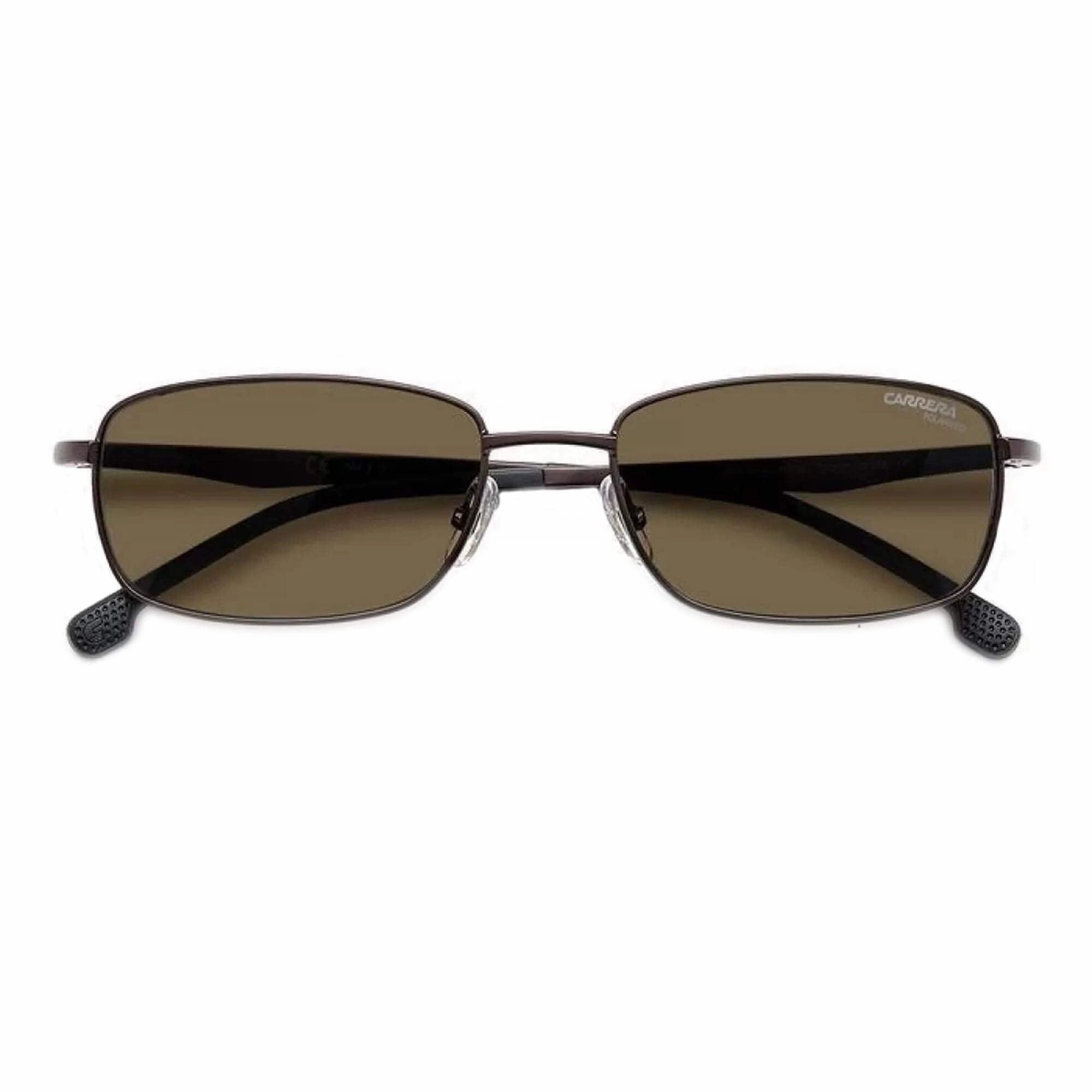 Carrera Men's Sunglasses - Brown Metal Rectangular Frame | CARRERA 8043/S 009Q/SP