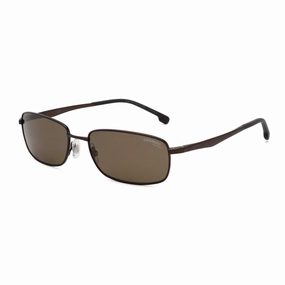 Carrera Men's Sunglasses - Brown Metal Rectangular Frame | CARRERA 8043/S 009Q/SP