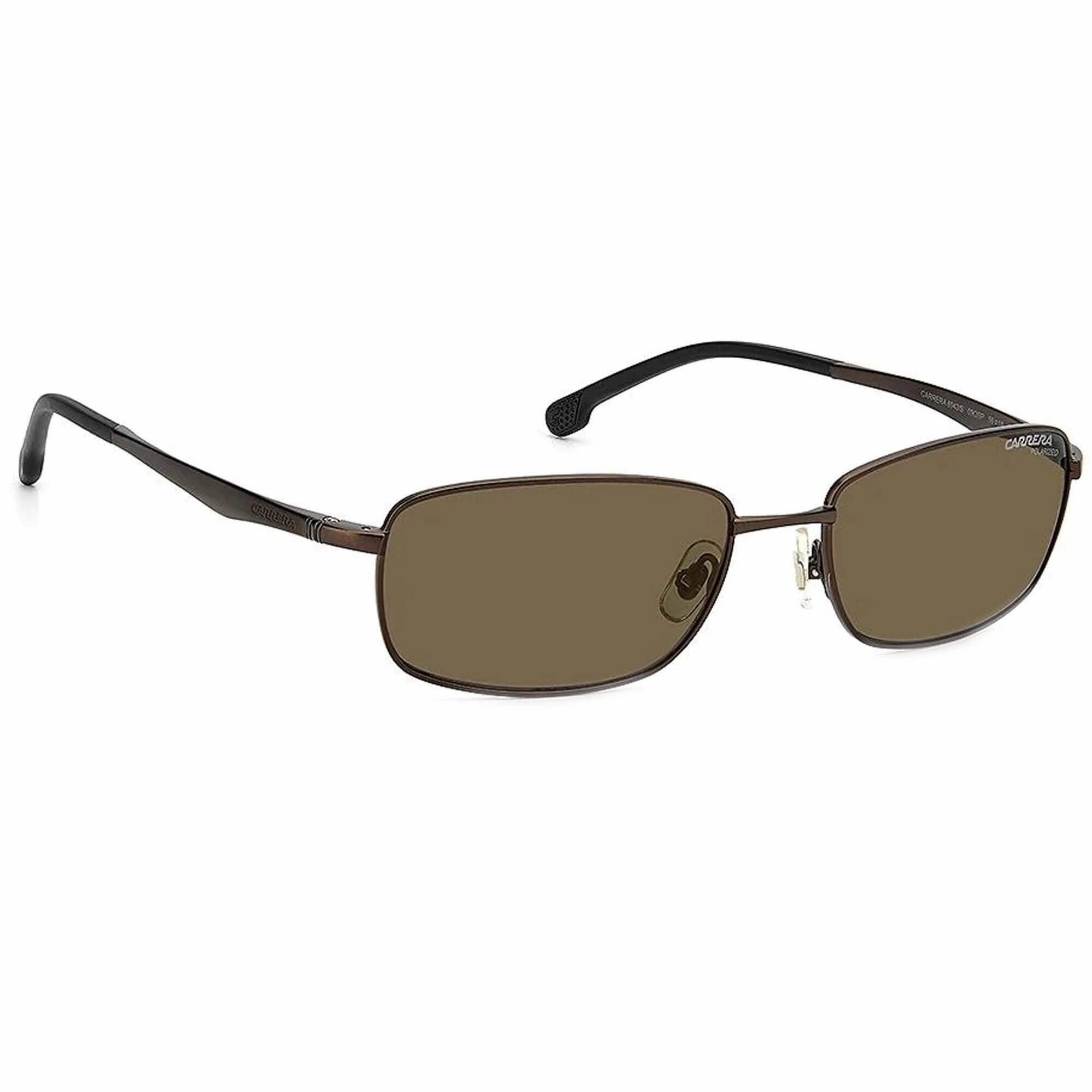 Carrera Men's Sunglasses - Brown Metal Rectangular Frame | CARRERA 8043/S 009Q/SP