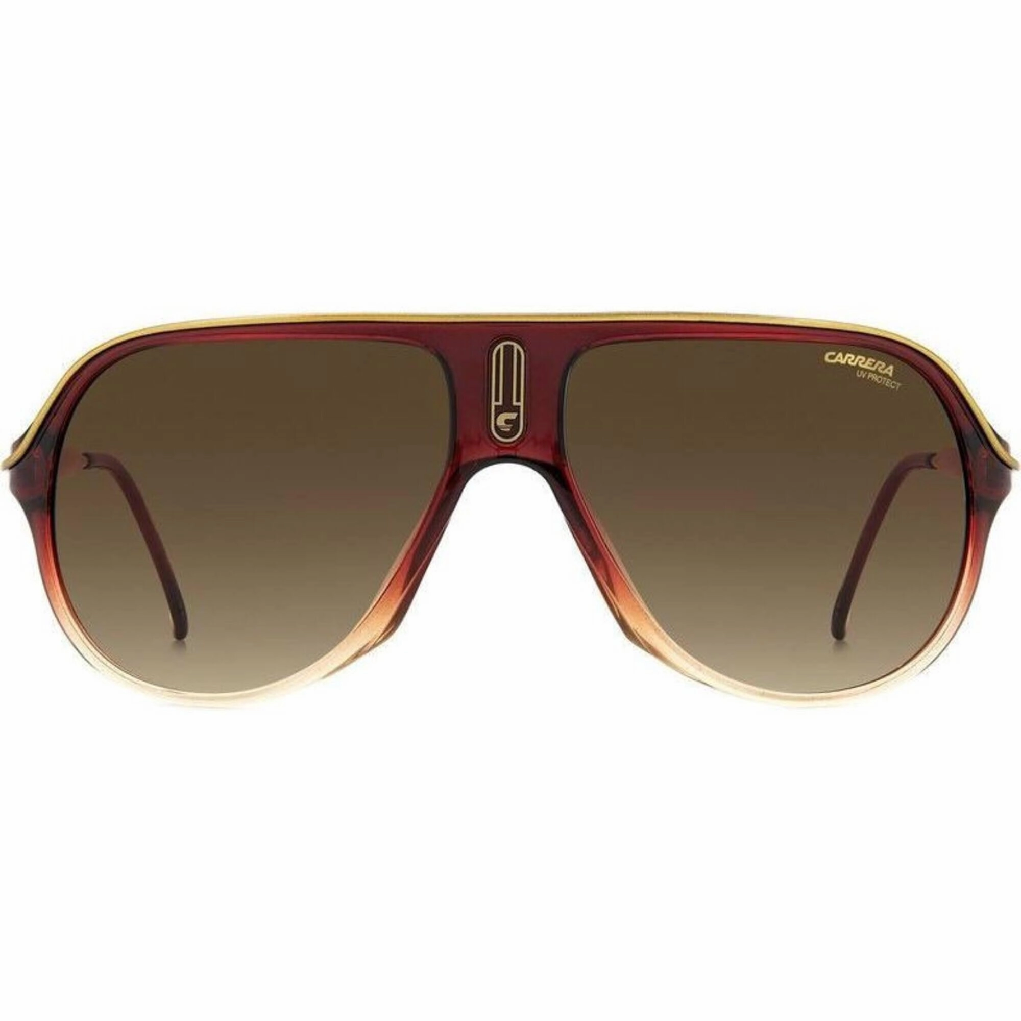 Carrera Men's Sunglasses - Burgundy Aviator Plastic Full Rim Frame | SAFARI65/N 07W5