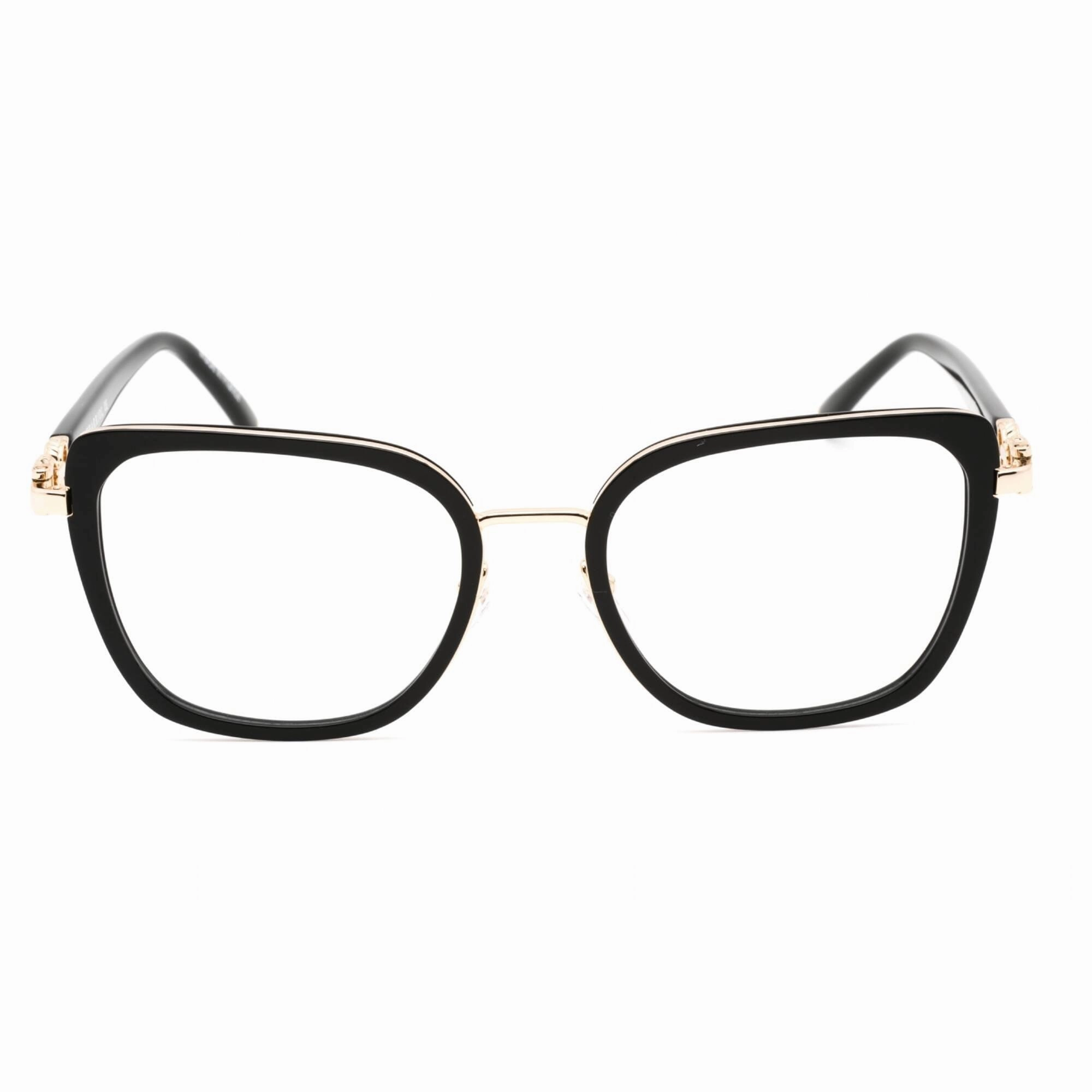 Charriol Men's Eyeglasses - Full Rim Shiny Gold Black Cat Eye Metal | PC71055 C02