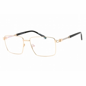 Charriol Men's Eyeglasses - Shiny Gold/Silver Rectangular Metal Frame | PC75093 C03