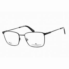 Chesterfield Men's Eyeglasses - Matte Black Metal Square Shape Frame | CH 95XL 0003 00