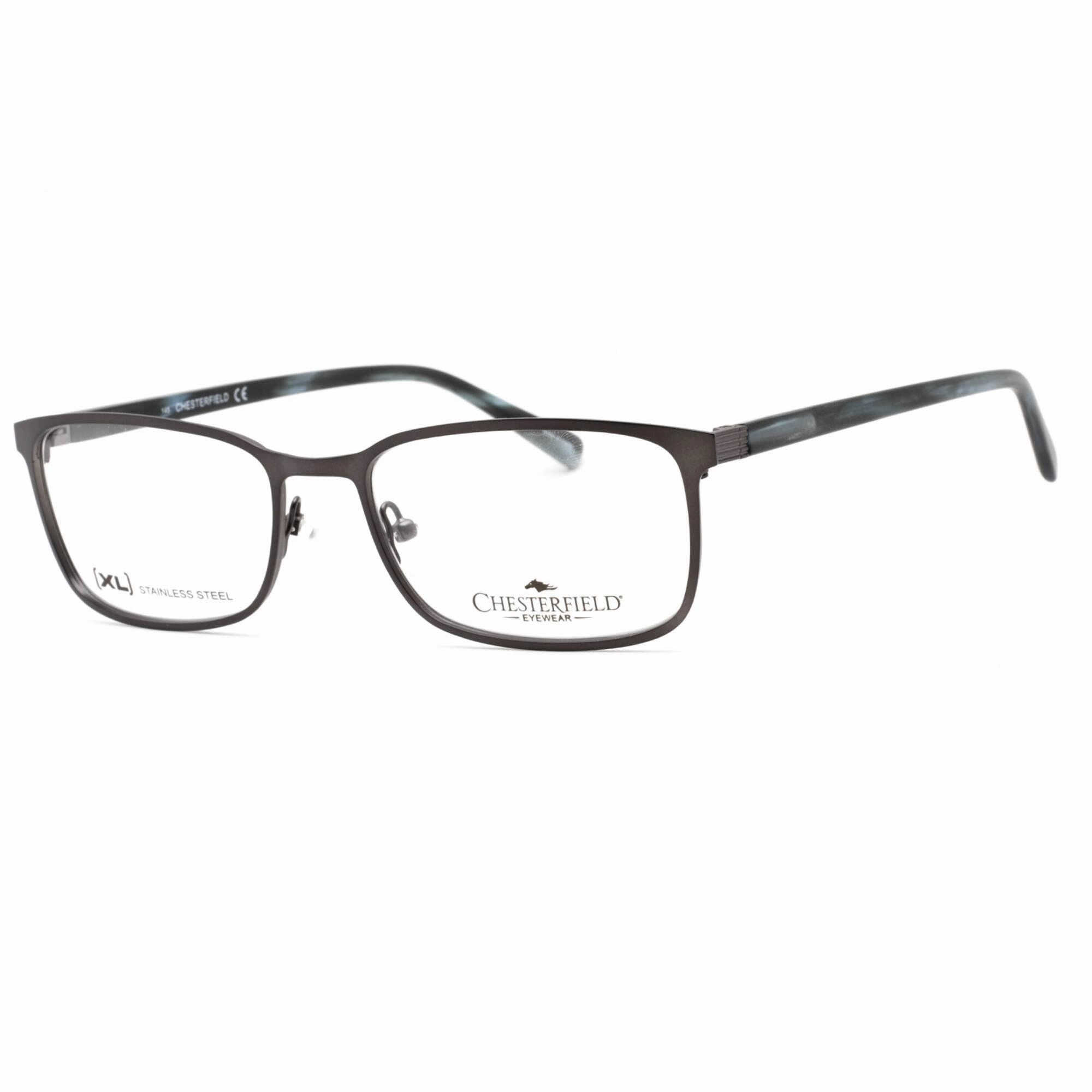 Chesterfield Men's Eyeglasses - Matte Grey Rectangular Shape Frame | CH 71XL 0RIW 00