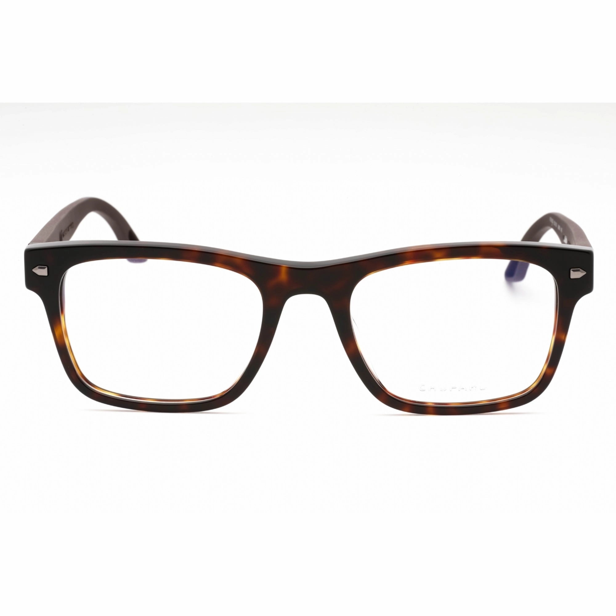 Chopard Men's Eyeglasses - Tortoise Plastic Rectangular Full Rim Frame | VCH326 0909