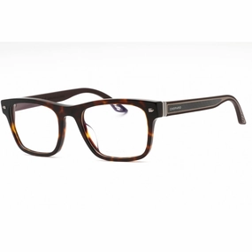 Chopard Men's Eyeglasses - Tortoise Plastic Rectangular Full Rim Frame | VCH326 0909