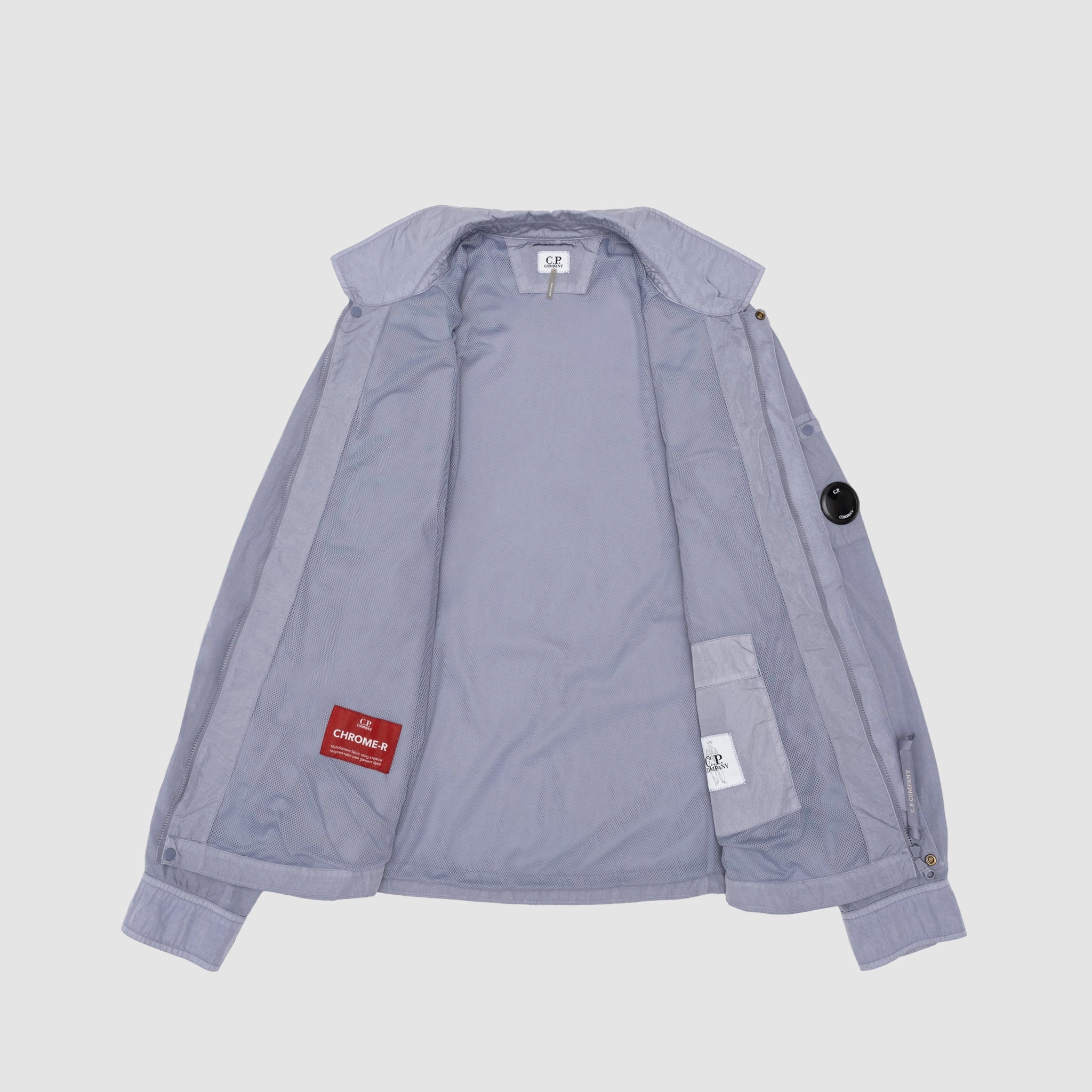 CHROME-R FULL ZIP OVERSHIRT