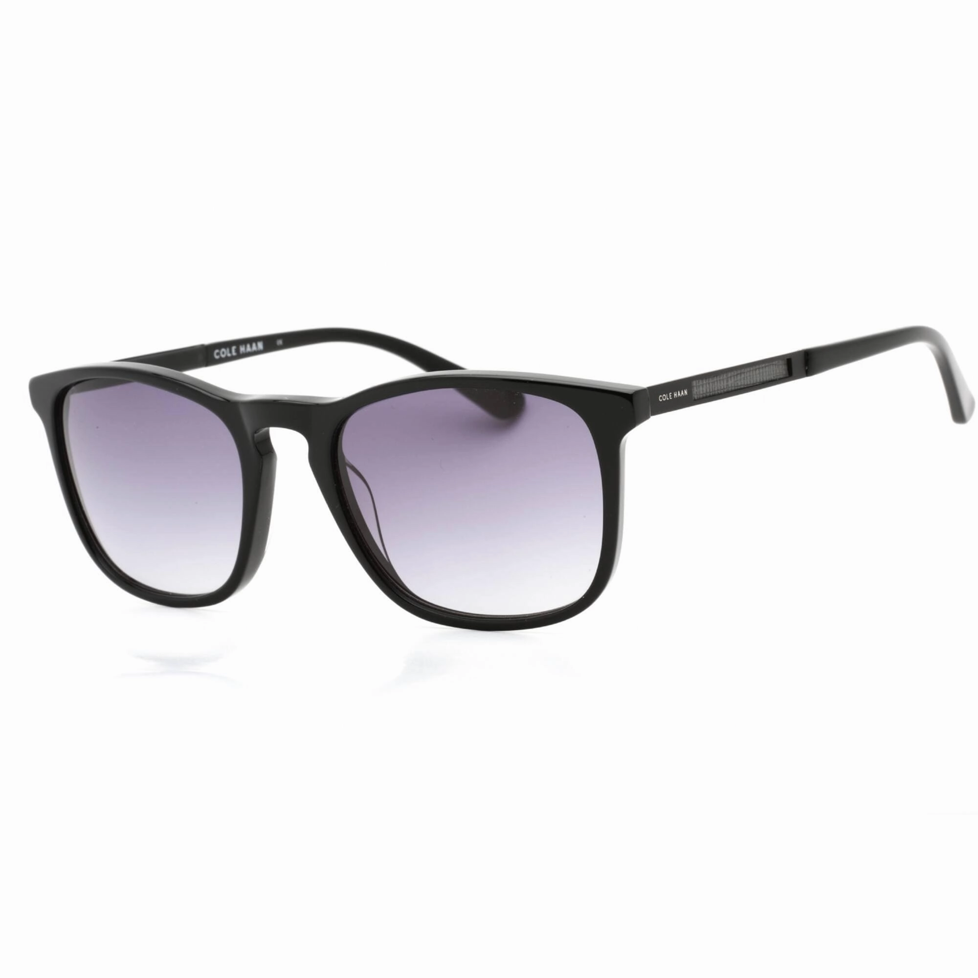 Cole Haan Men's Sunglasses - Black Plastic Full Rim Rectangular Frame | CH6082 001
