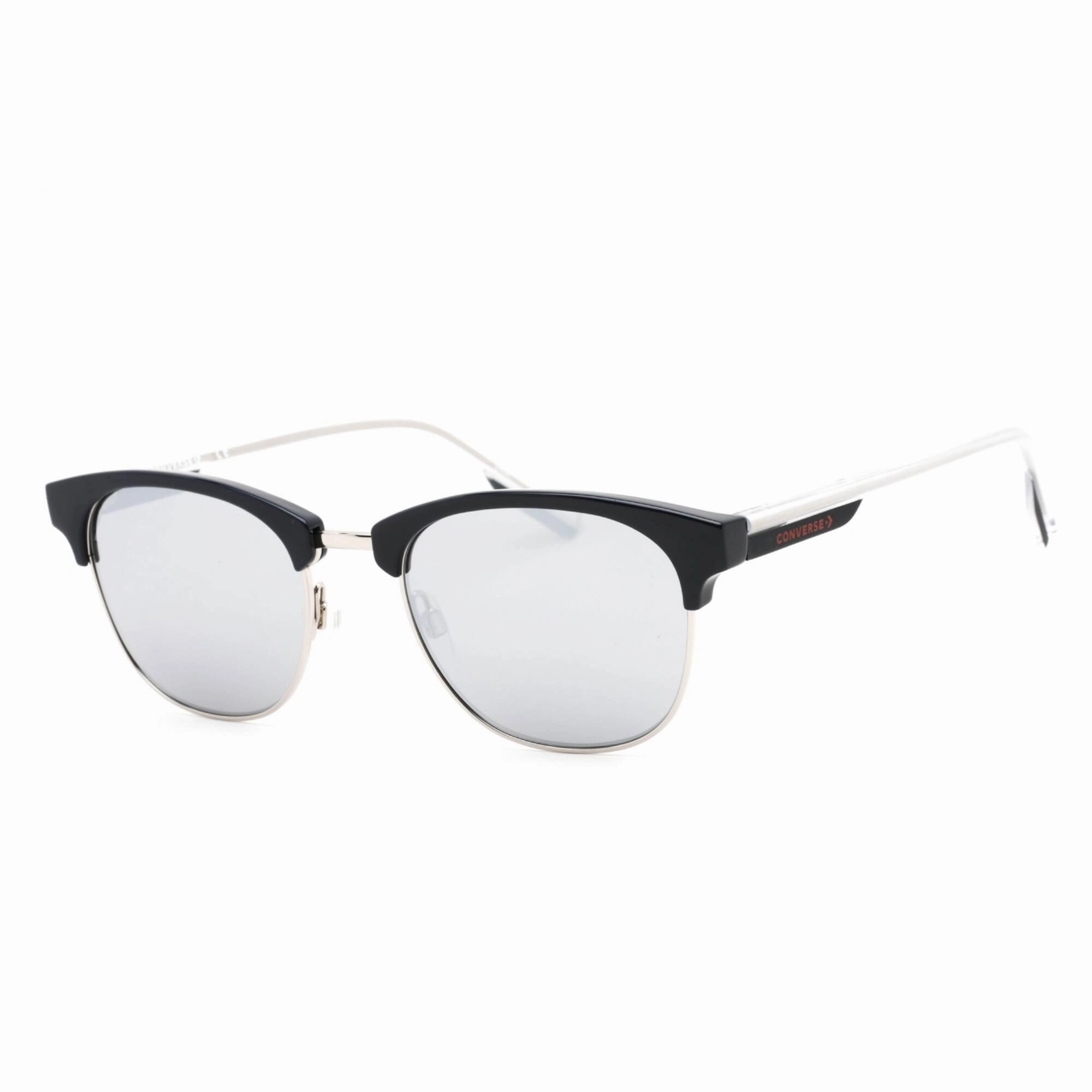 Converse Men's Sunglasses - Obsidian/Silver Acetate/Metal Oval | CV301S DISRUPT 412