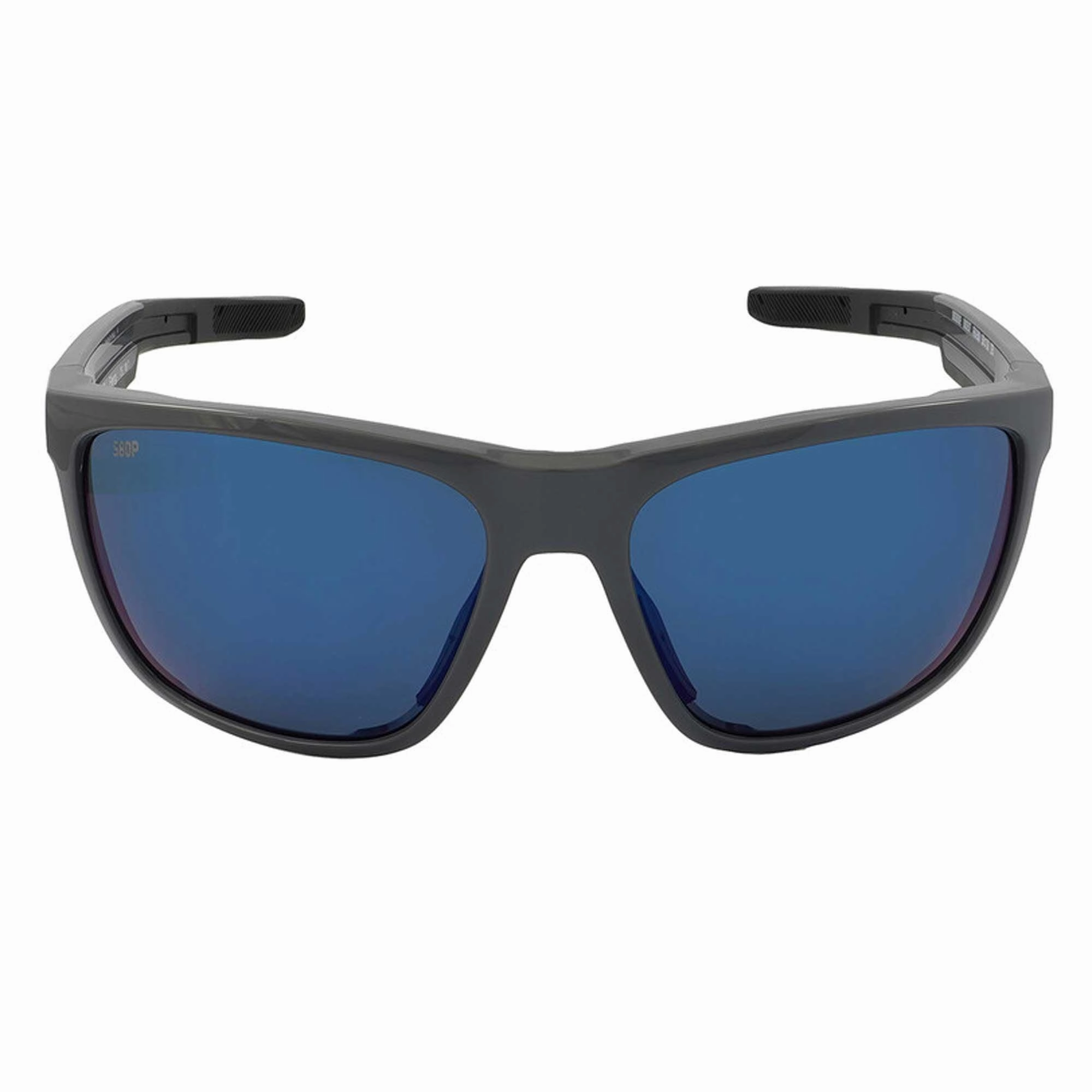Costa Del Mar Men's Sunglasses - Ferg Shiny Grey Rectangular Frame | 0FRG298O OBMP