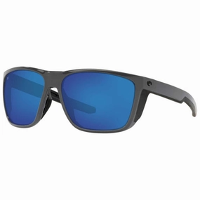 Costa Del Mar Men's Sunglasses - Ferg Shiny Grey Rectangular Frame | 0FRG298O OBMP