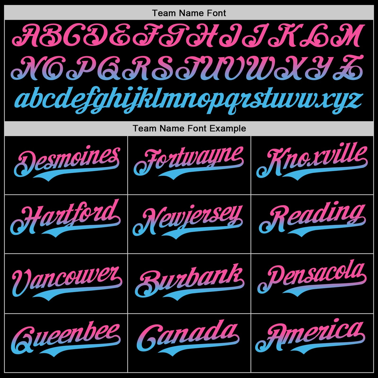 Custom Black Pink-Sky Blue Authentic Fade Fashion Baseball Jersey