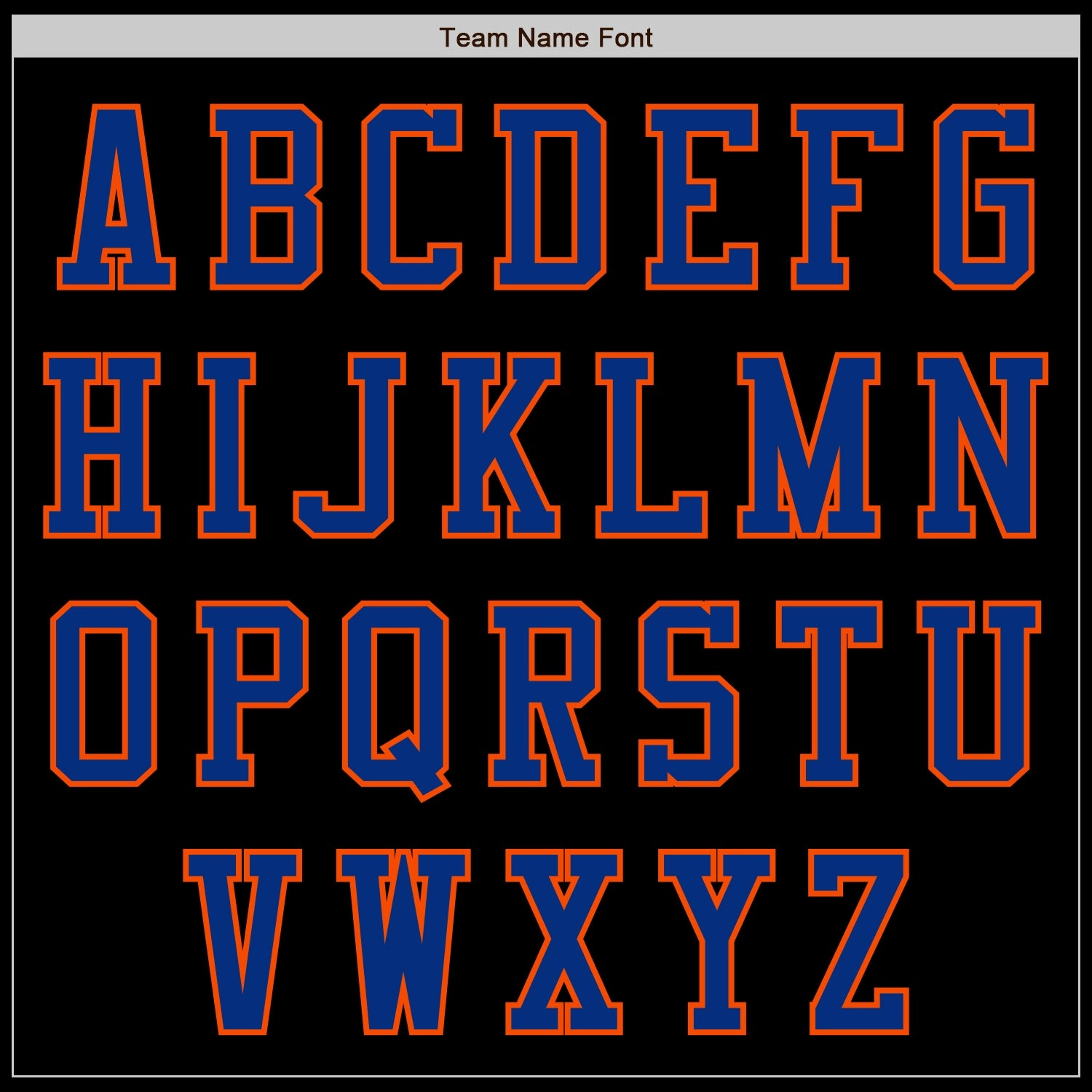 Custom Black Royal-Orange Authentic Baseball Jersey