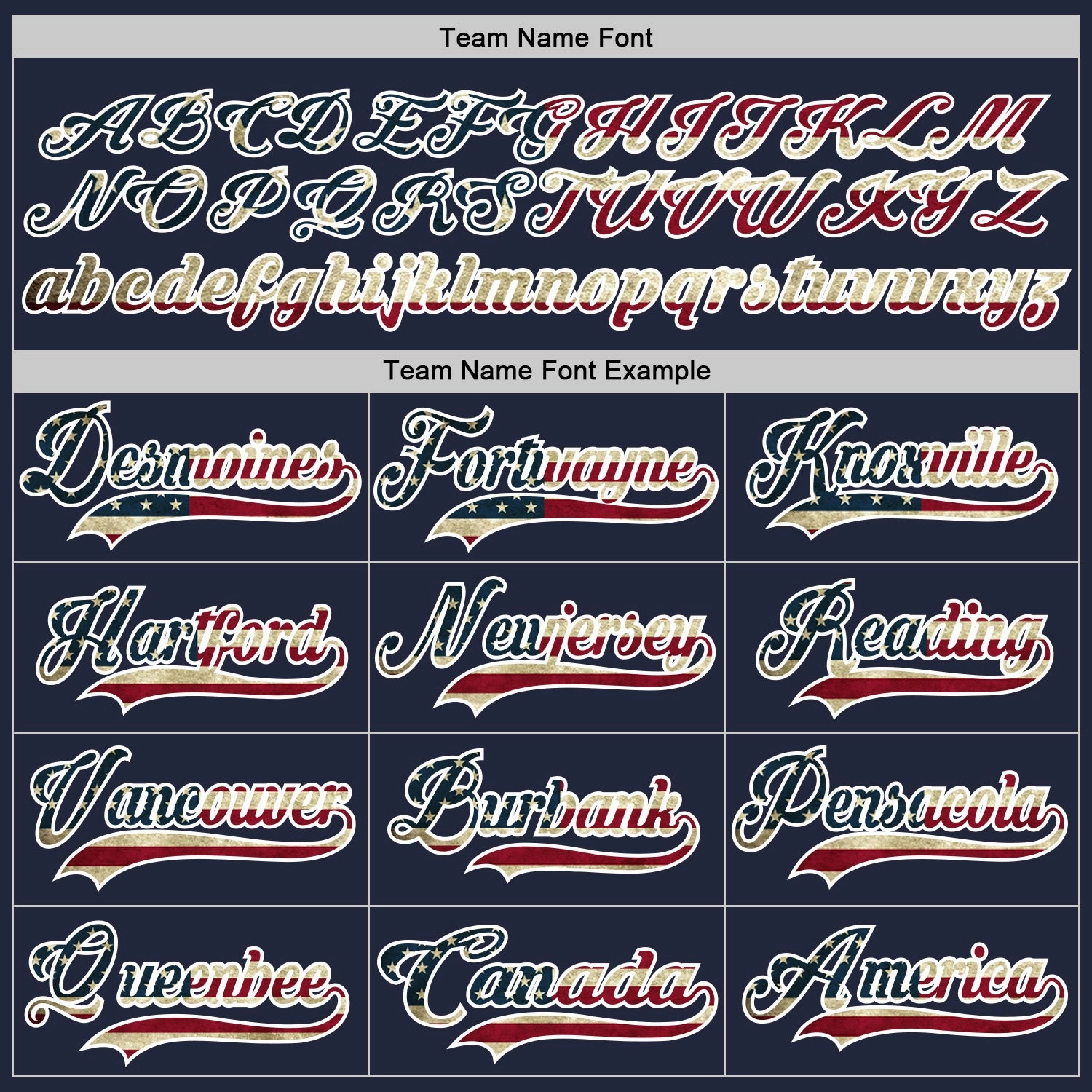 Custom Navy Vintage USA Flag-White Hockey Jersey
