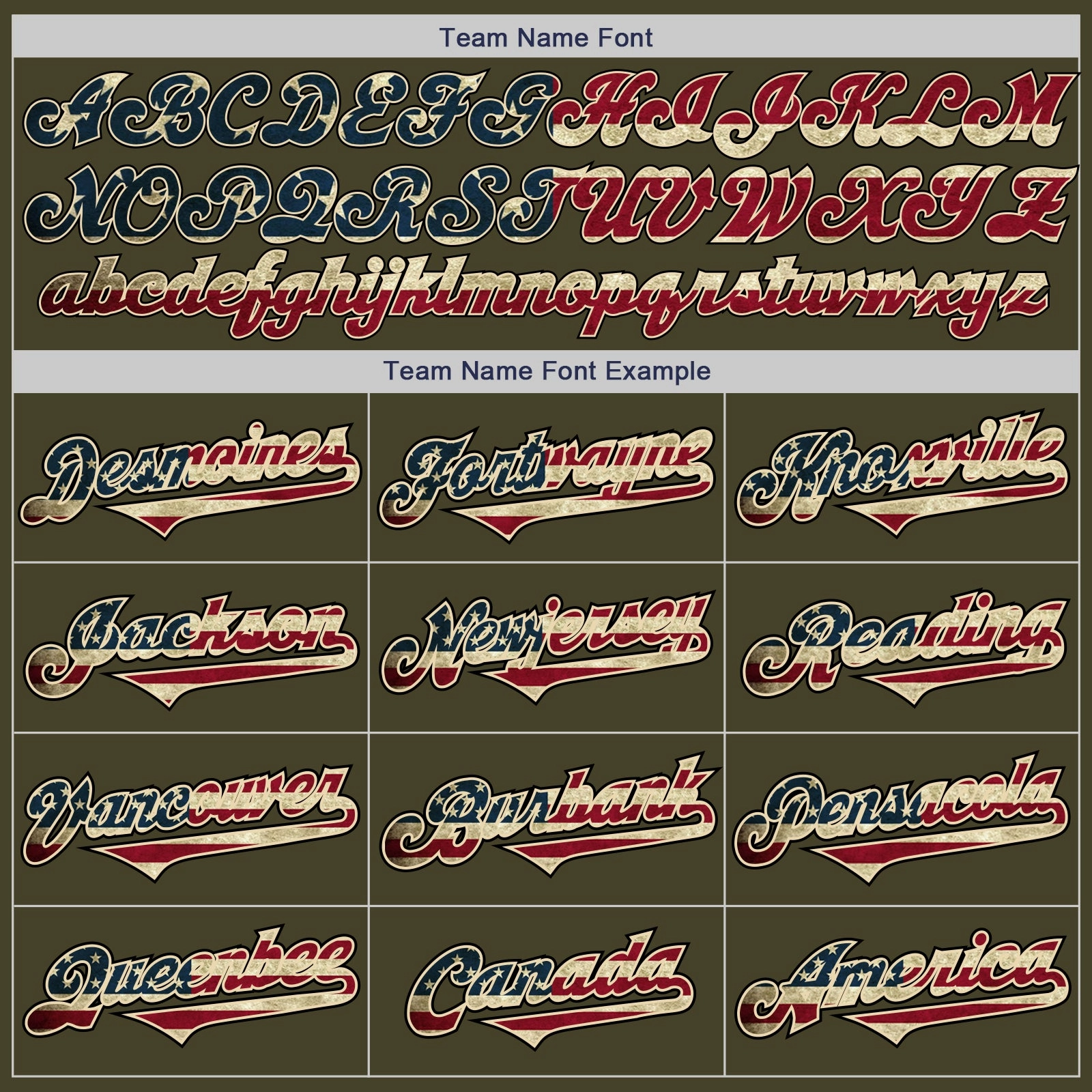 Custom Olive Vintage USA Flag-Black Authentic Two Tone Salute To Service Baseball Jersey