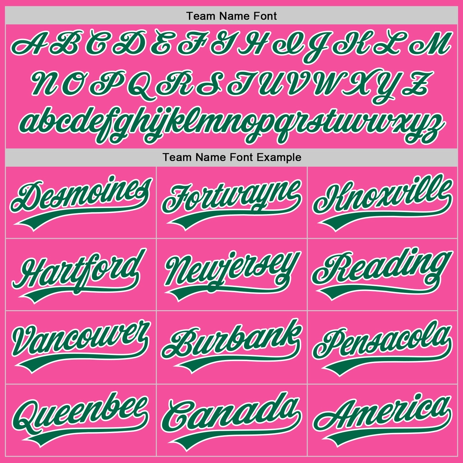Custom Pink Kelly Green-White Authentic Baseball Jersey