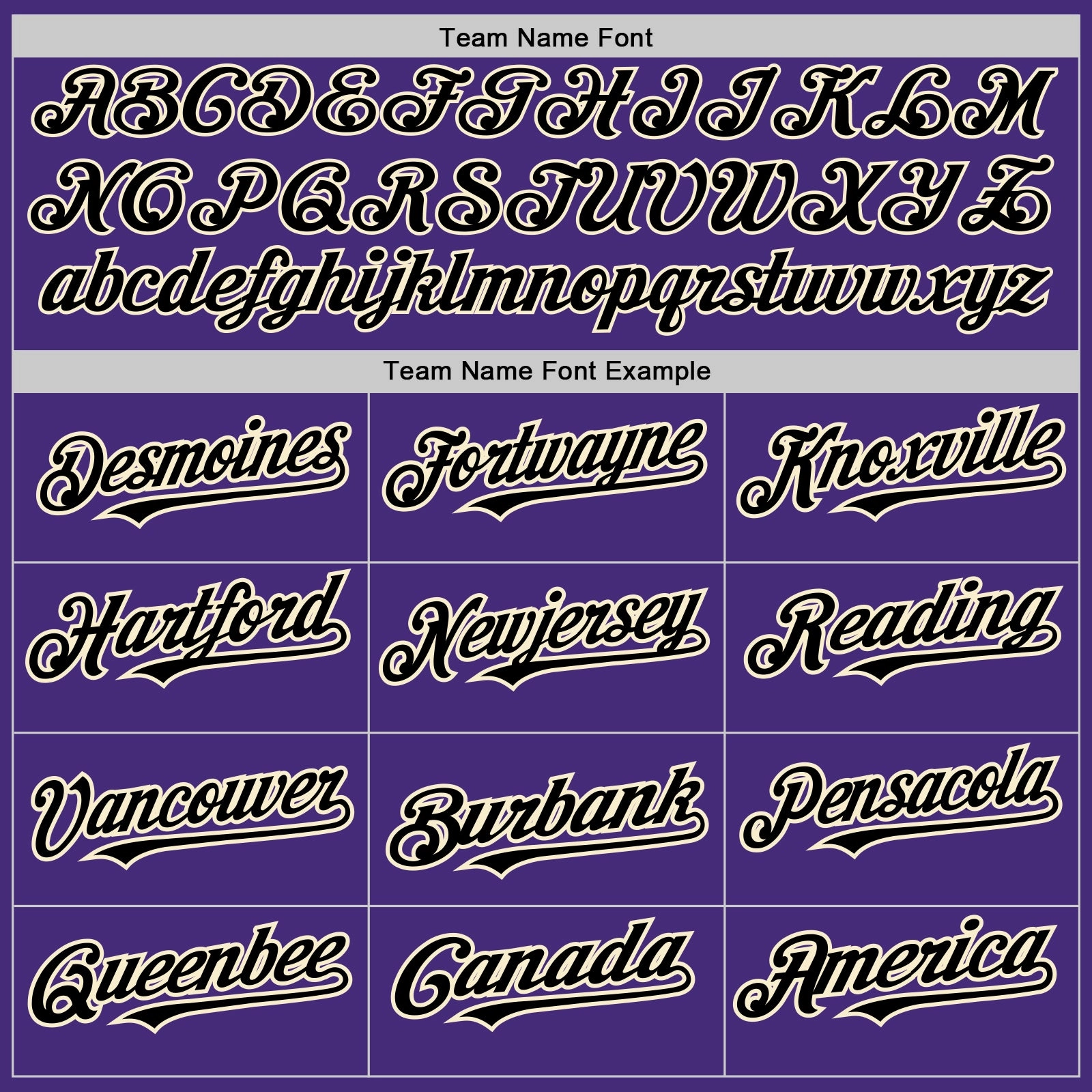 Custom Purple Black-Cream 3 Colors Arm Shapes Authentic Baseball Jersey