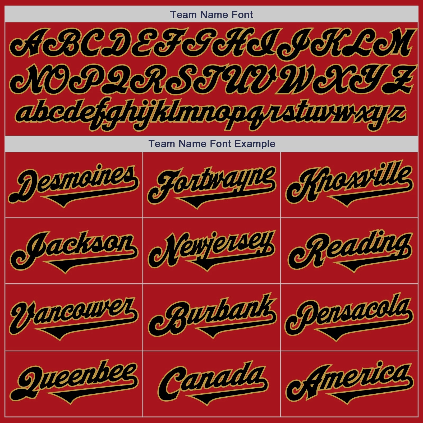 Custom Red Black-Old Gold Authentic Two Tone Baseball Jersey