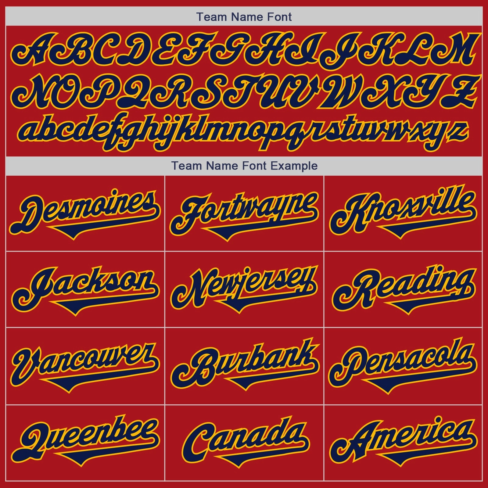 Custom Red Navy-Gold Authentic Two Tone Baseball Jersey