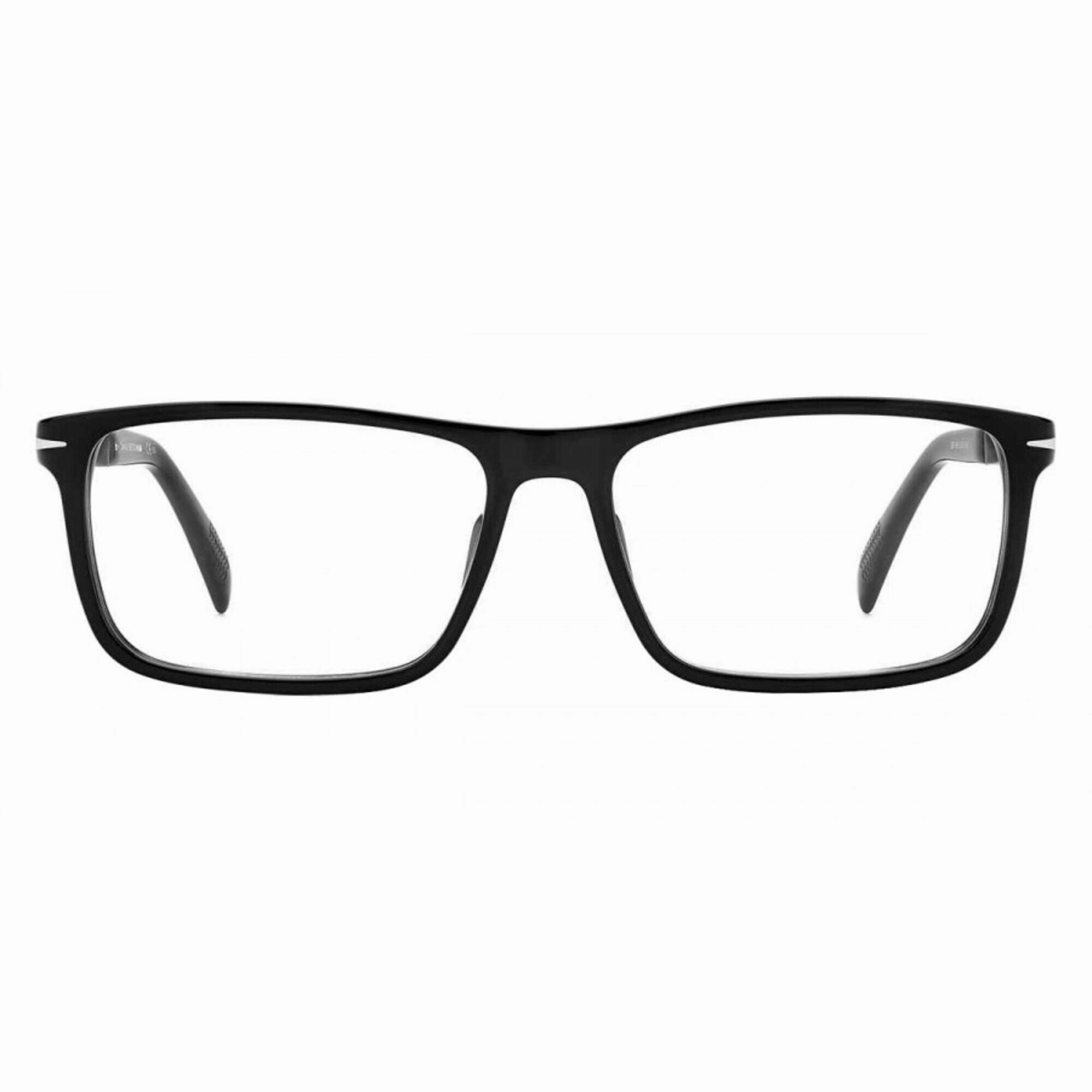 David Beckham Men's Eyeglasses - Acetate Rectangular Full Rim Frame | DB-1095 0SUB