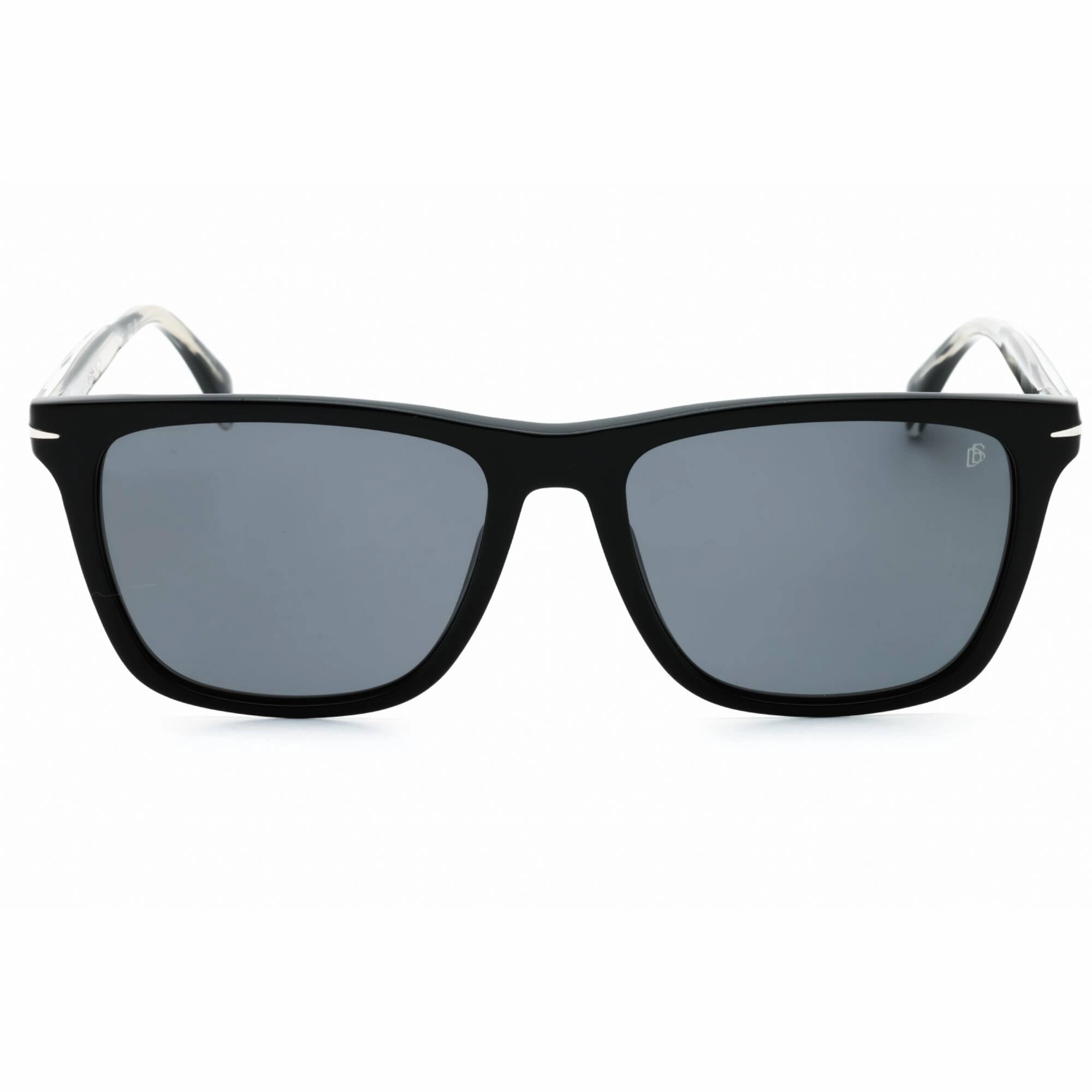 David Beckham Men's Sunglasses - Black Plastic Square Full Rim | DB 1092/S 0807 M9