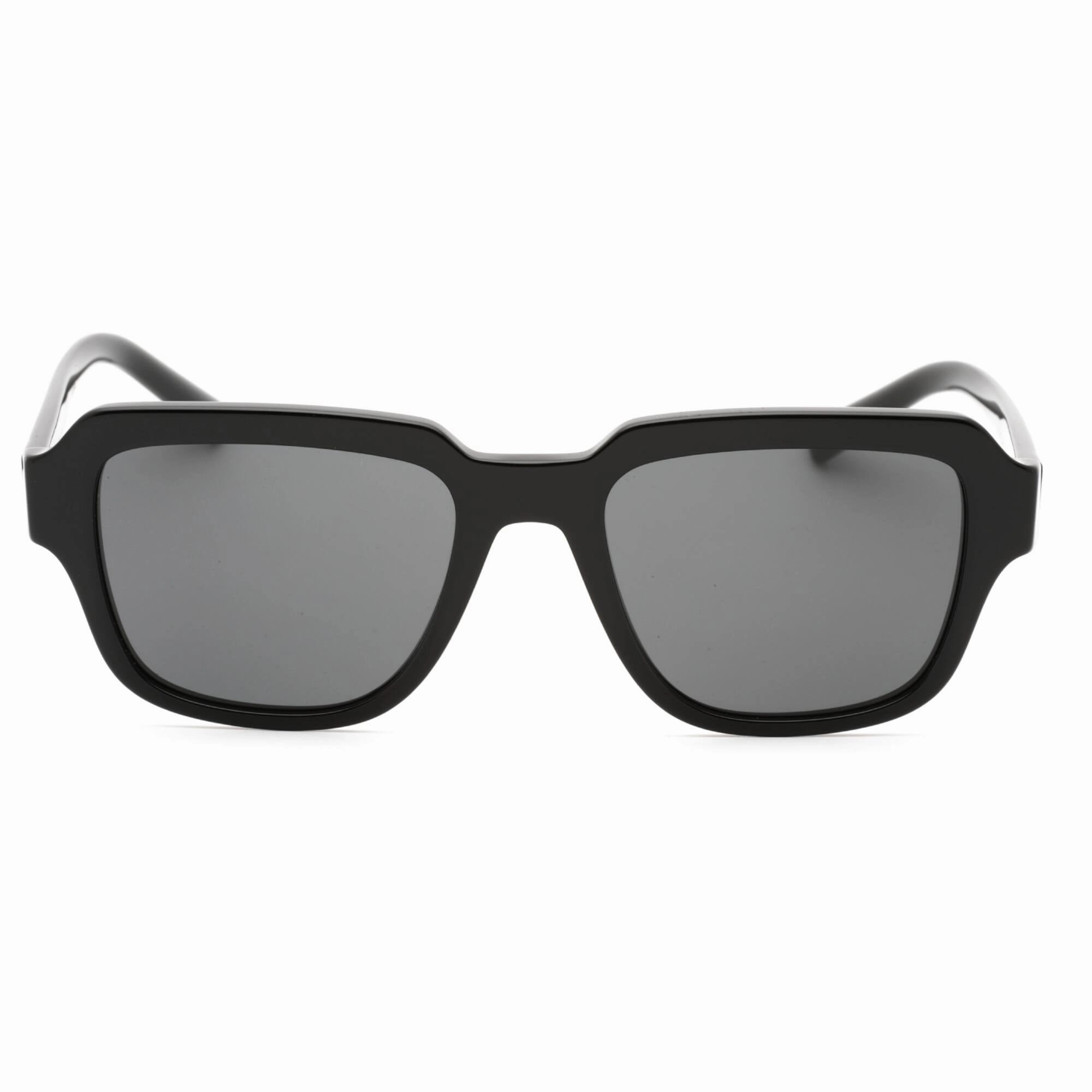 Dolce & Gabbana Men's Sunglasses - Black Plastic Square Shape Frame | 0DG4402 501/87