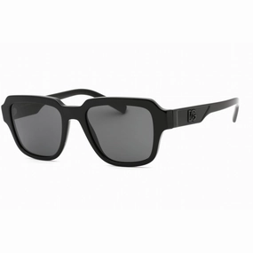 Dolce & Gabbana Men's Sunglasses - Black Plastic Square Shape Frame | 0DG4402 501/87